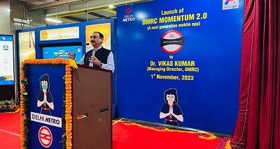 दिल्ली मेट्रो: मोमेंटम 2.0 ऐप की शुरुआत, यात्री वर्चुअल खरीदारी कर सकेंगे